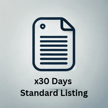 Single Standard Listing (30 Days)